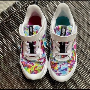 Girls Nike Revolution Tie Dye Running Shoes.